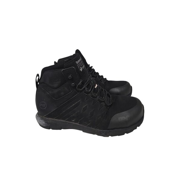 Timberland PRO Men\'s A297S Radius CTCP Mid Athletic Work Boots Black Size 8W main image 7
